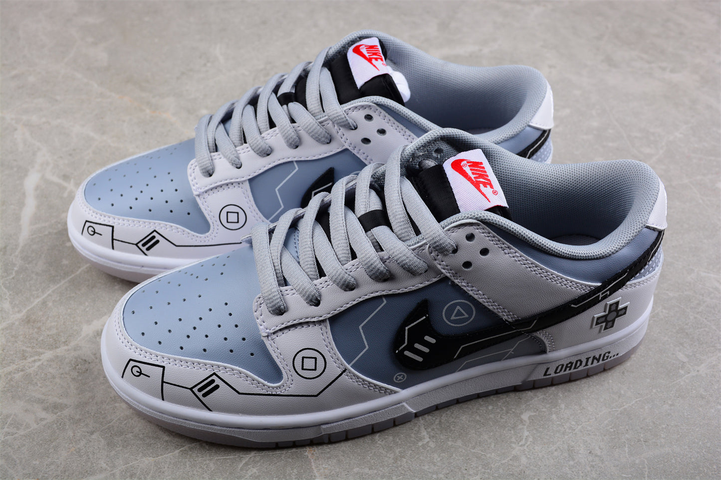 Nike SB Dunk Low "PS5 Grey White" - Best Reps Website 2025