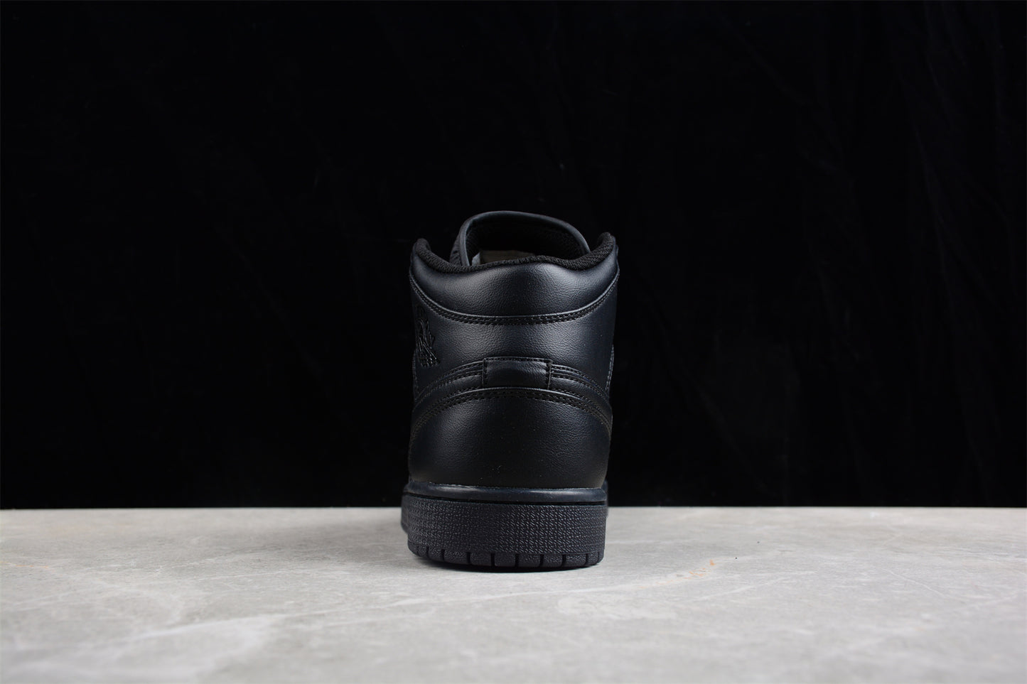 Air Jordan 1 Mid Premium – Triple Black - Best Reps Website 2025