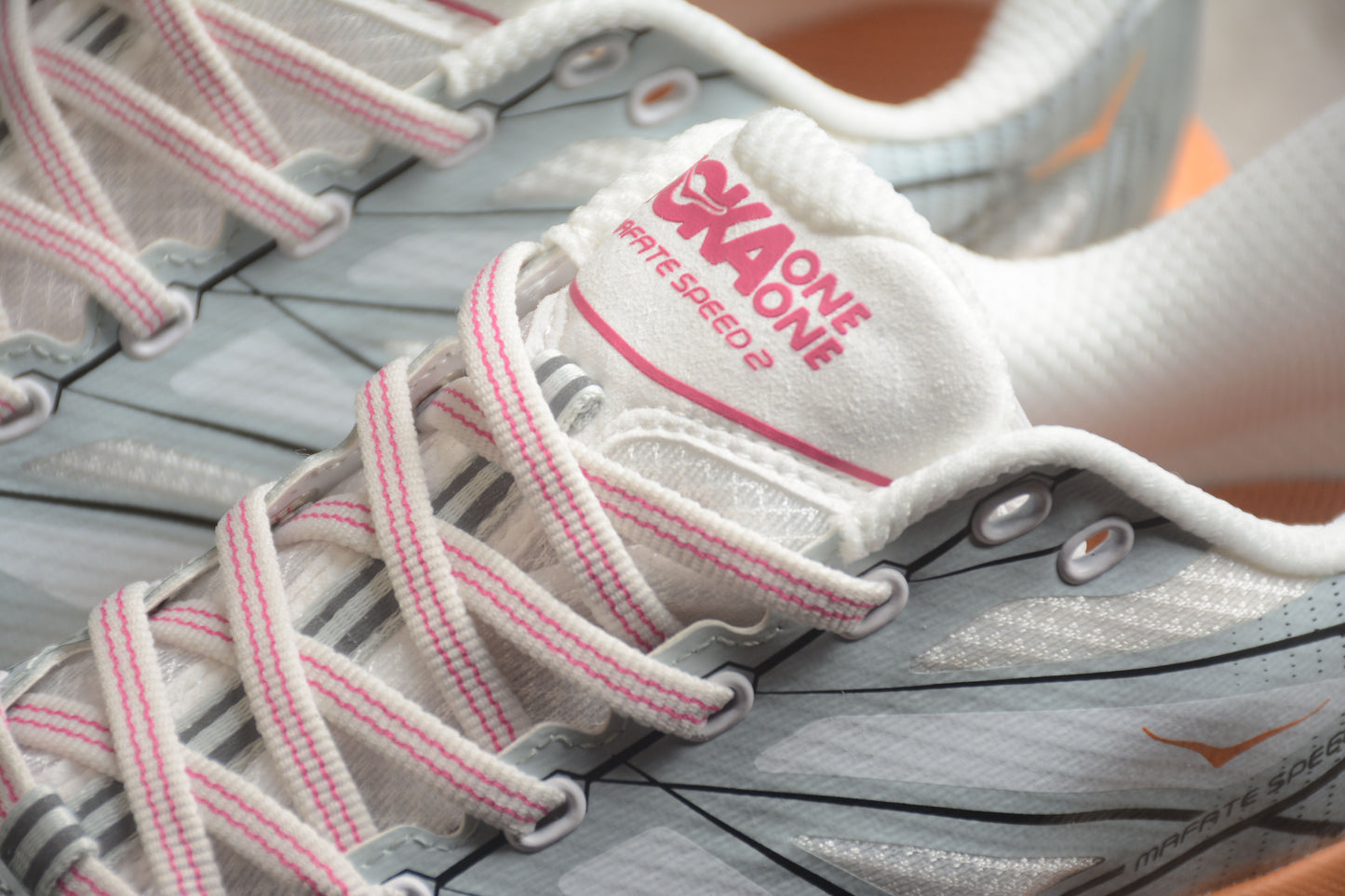 Hoka One One Mafate Speed 2 In Grey/Pink - Best Reps Website 2025