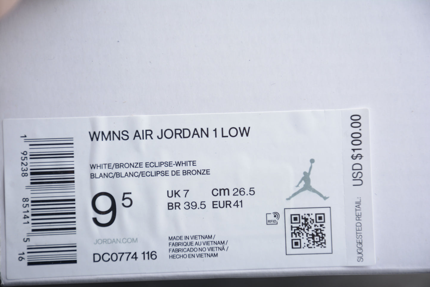 Nike Air Jordan 1 Low "Bronze Eclipse"