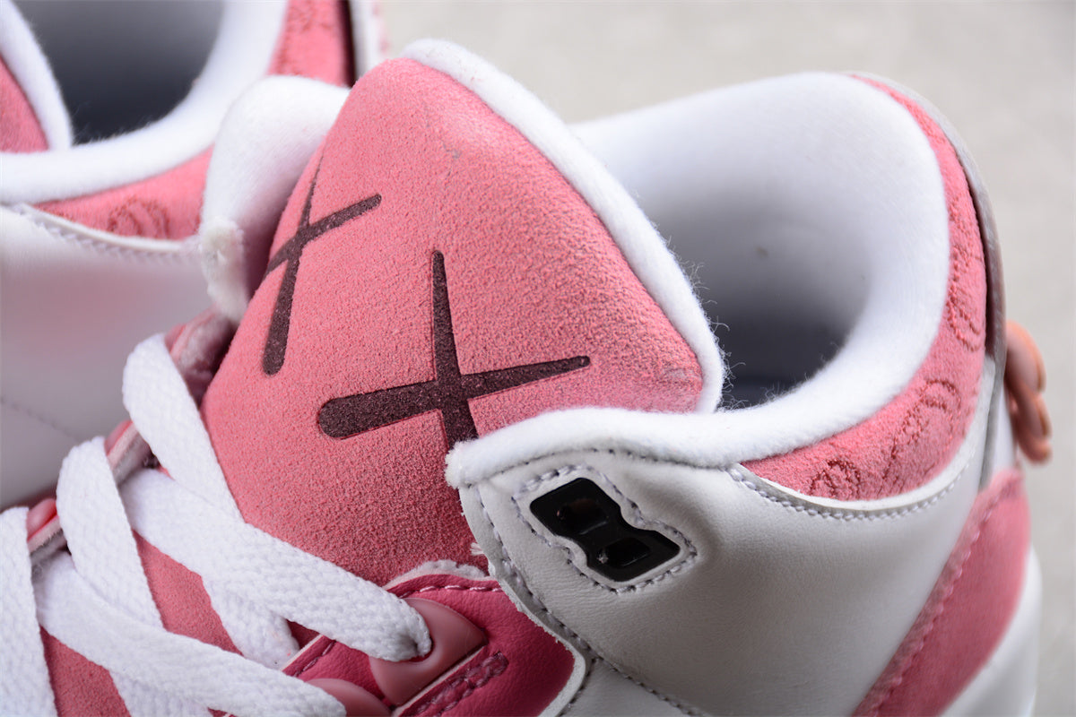 Air Jordan 3 KAWS Custom White/Pink - Best Reps Website 2025