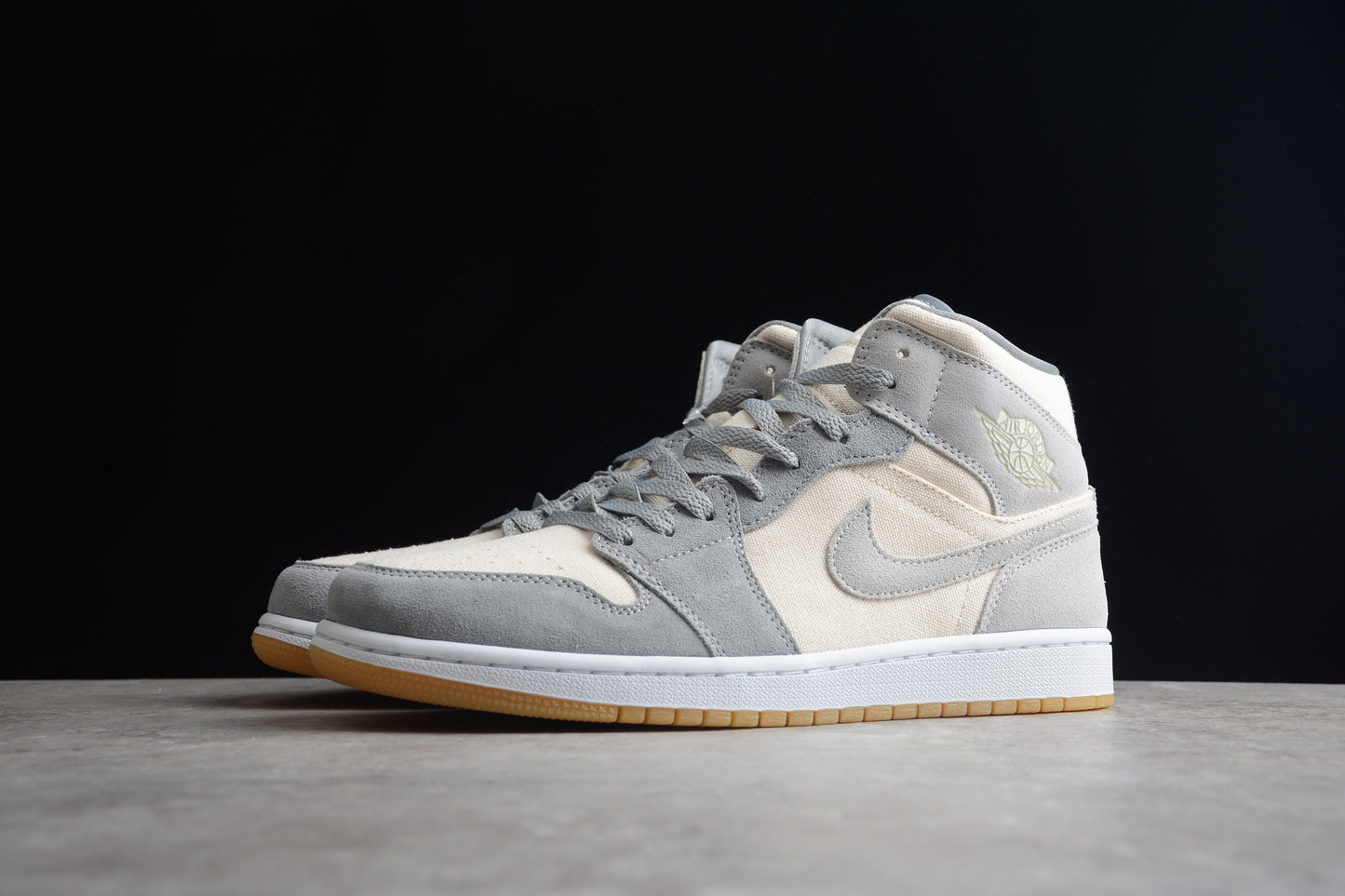 Nike Air Jordan 1 Mid SE ‘Coconut Milk’ Particle Grey - Best Reps Website 2025