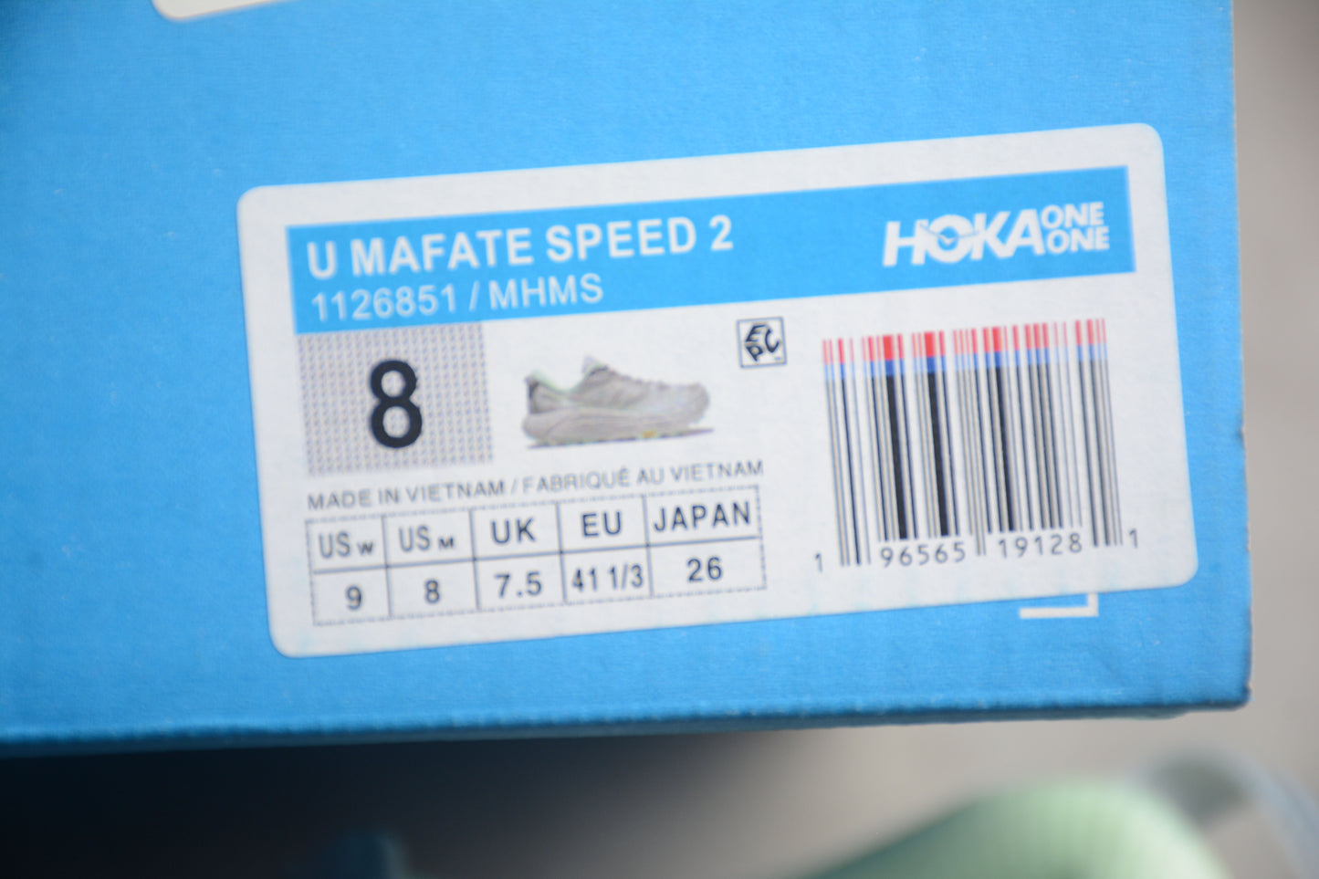 HOKA ONE ONE Mafate Speed 2 in Mercury/Harbor Mist (1126851-MHMS) - Best Reps Website 2025