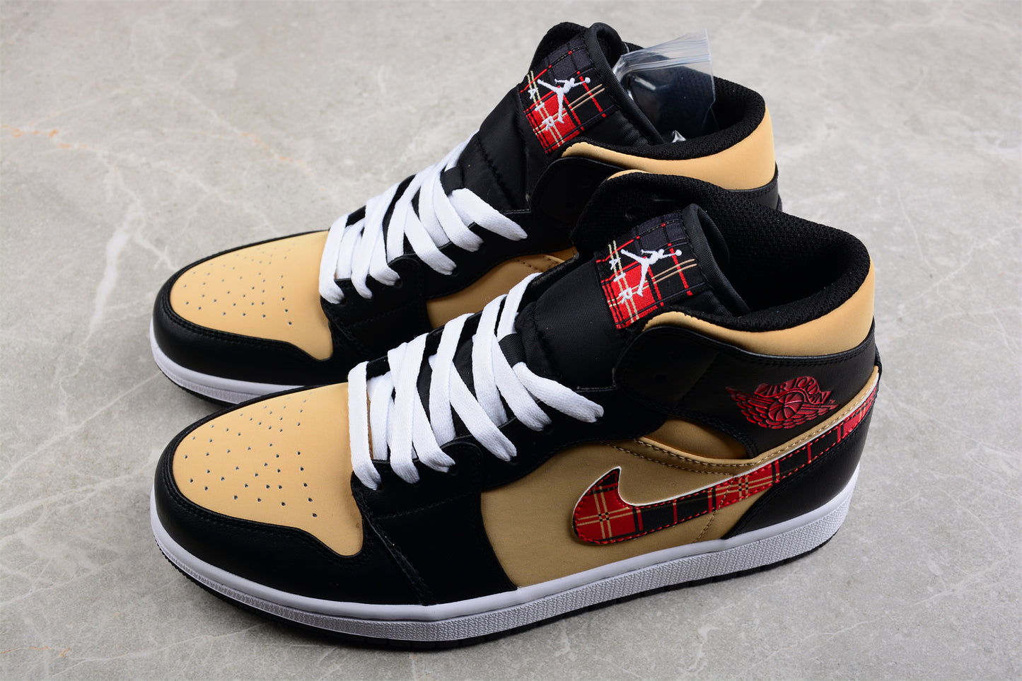 Air Jordan 1 Mid SE "Tartan Swoosh" - Best Reps Website 2025