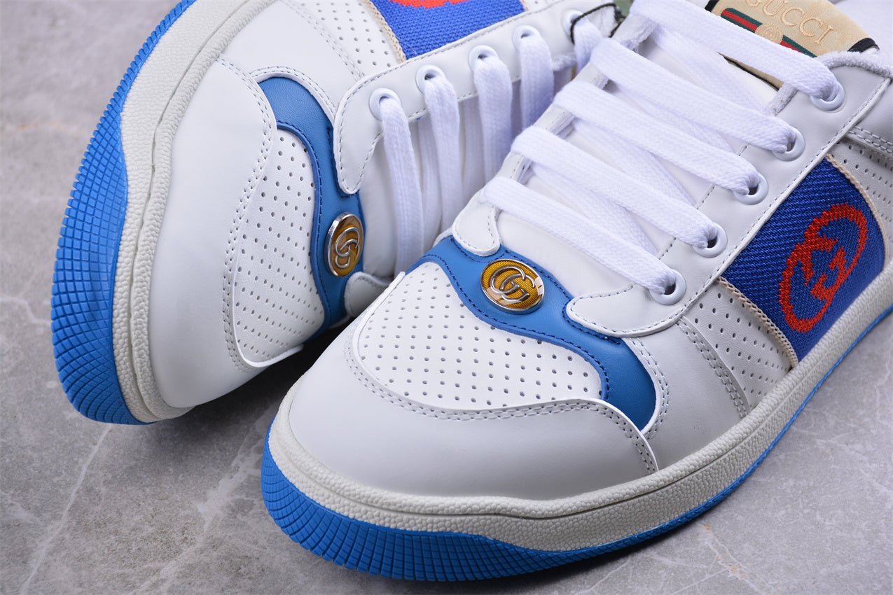 Gucci Screener White Blue - Best Reps Website 2025