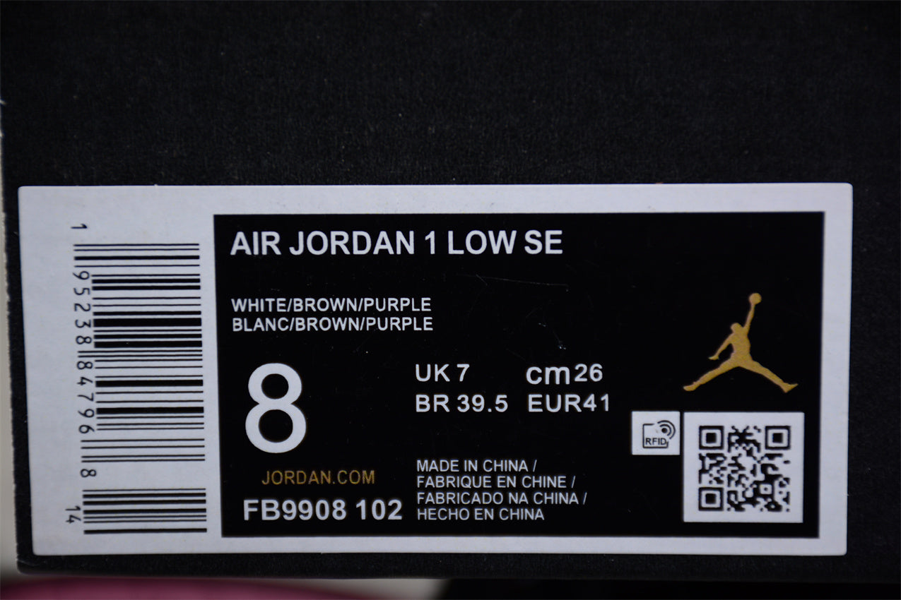Nike Air Jordan 1 Low SE Sky J Mauve Men's FB9907-102 - Best Reps Website 2025