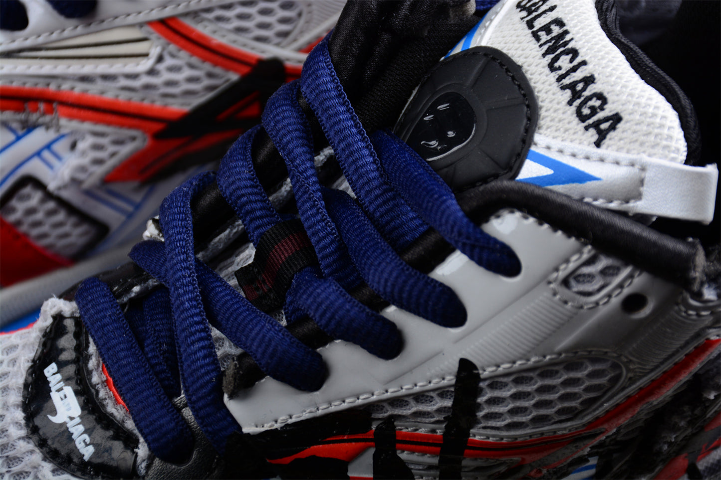 Balenciaga Runner 7.0 – Blue/Orange Graffiti - Best Reps Website 2025