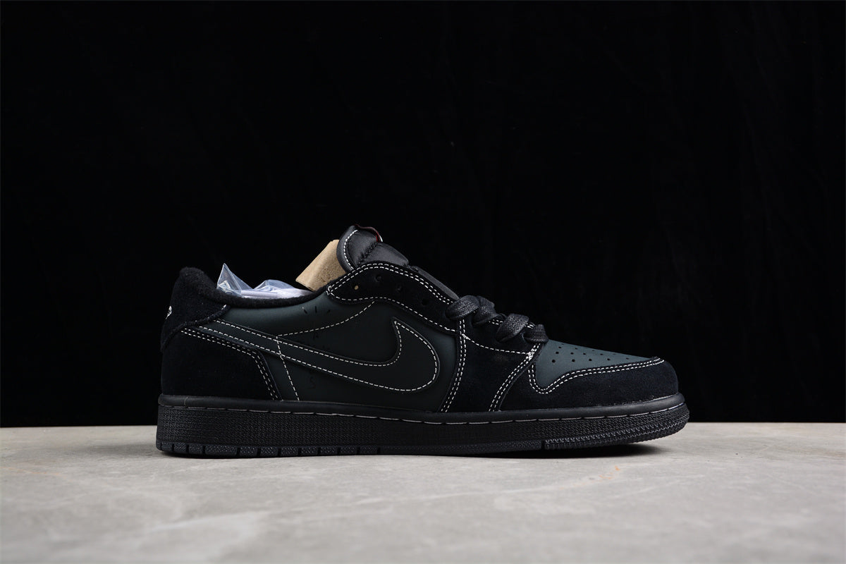 Travis Scott x Air Jordan 1 Low OG “Triple Black” - Best Reps Website 2025