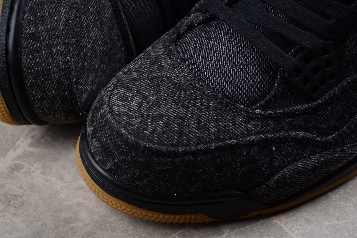Levi’s x Air Jordan 4 Retro "Black Denim" - Best Reps Website 2025