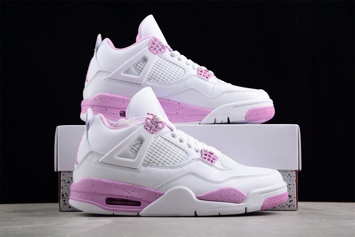 Custom Air Jordan 4 Retro 'Pink Oreo' - Best Reps Website 2025