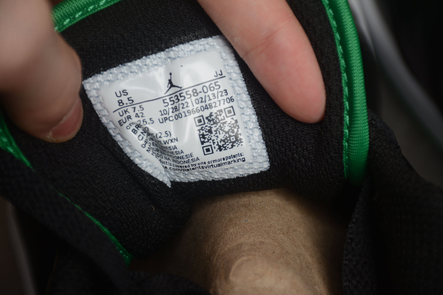 Air Jordan 1 Low ‘Black Lucky Green’ - Best Reps Website 2025