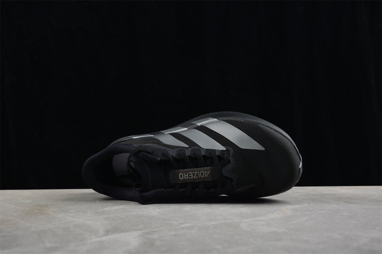 adidas Adizero EVO SL Core Black Iron Metallic - Best Reps Website 2025