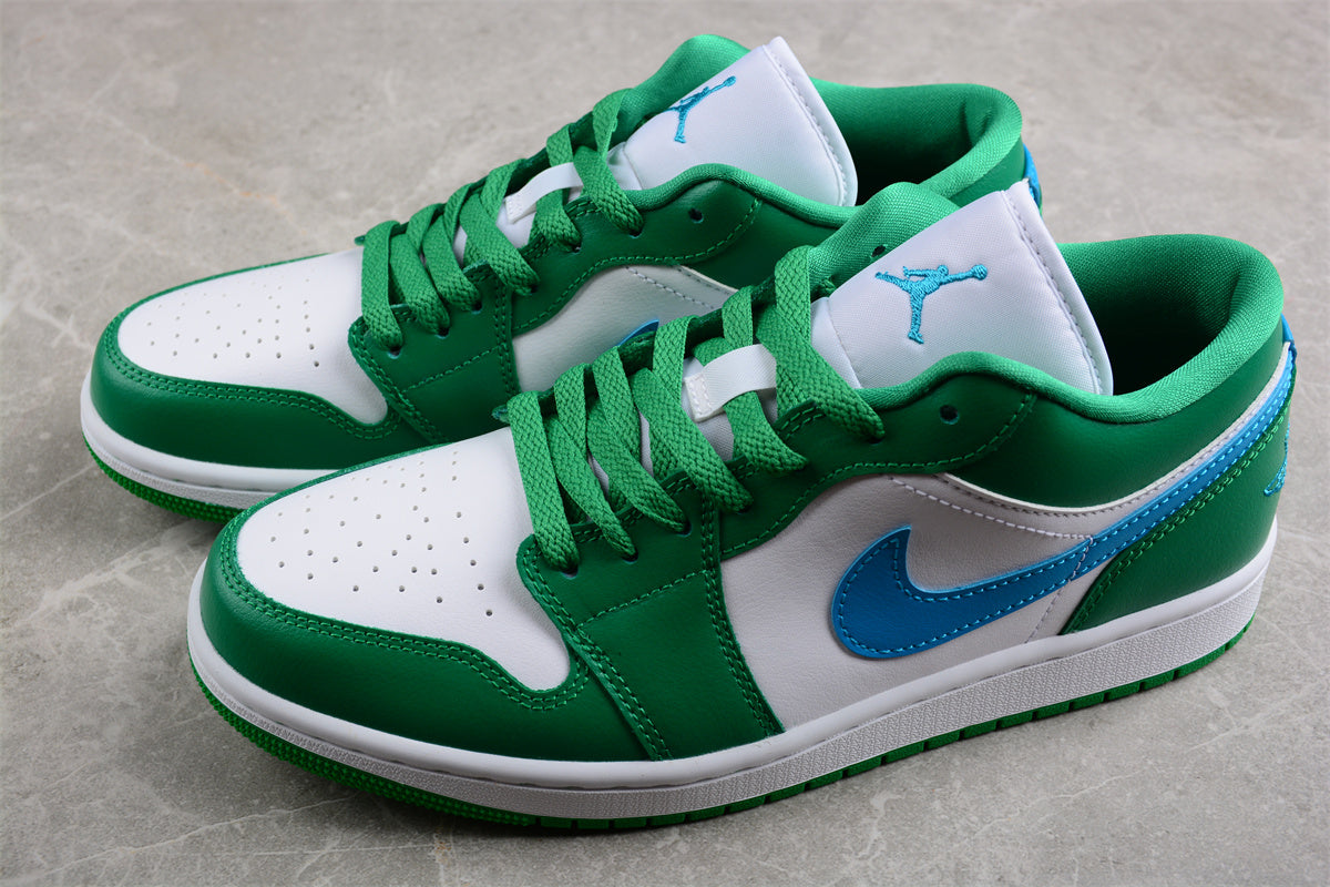 Air Jordan 1 Low "Lucky Green Aquatone"