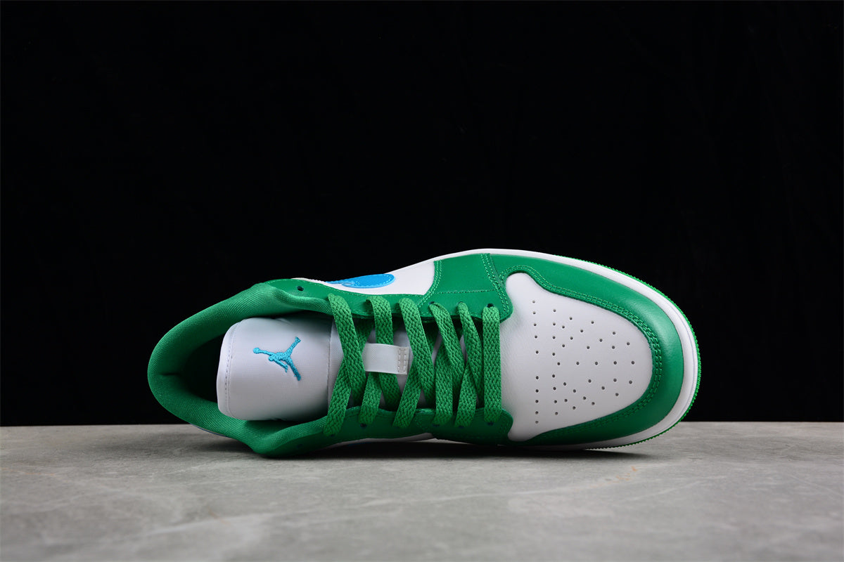 Air Jordan 1 Low "Lucky Green Aquatone"