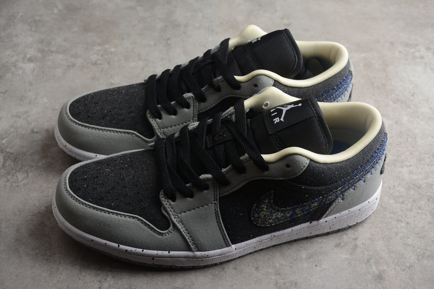 Air Jordan 1 Low SE "Crater Black Grey"