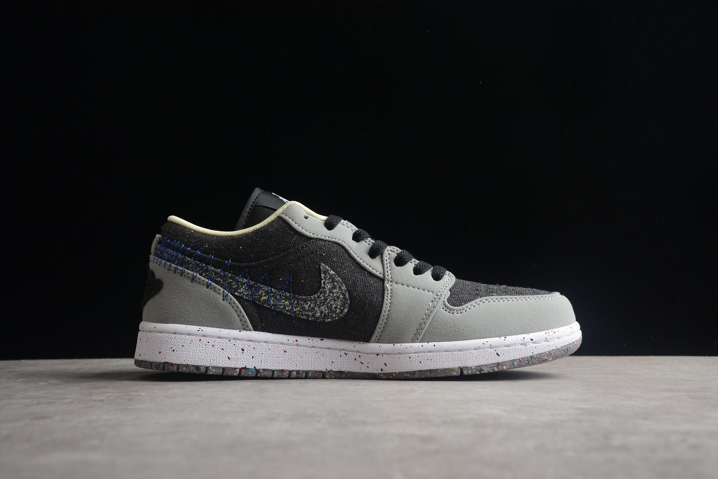 Air Jordan 1 Low SE "Crater Black Grey"