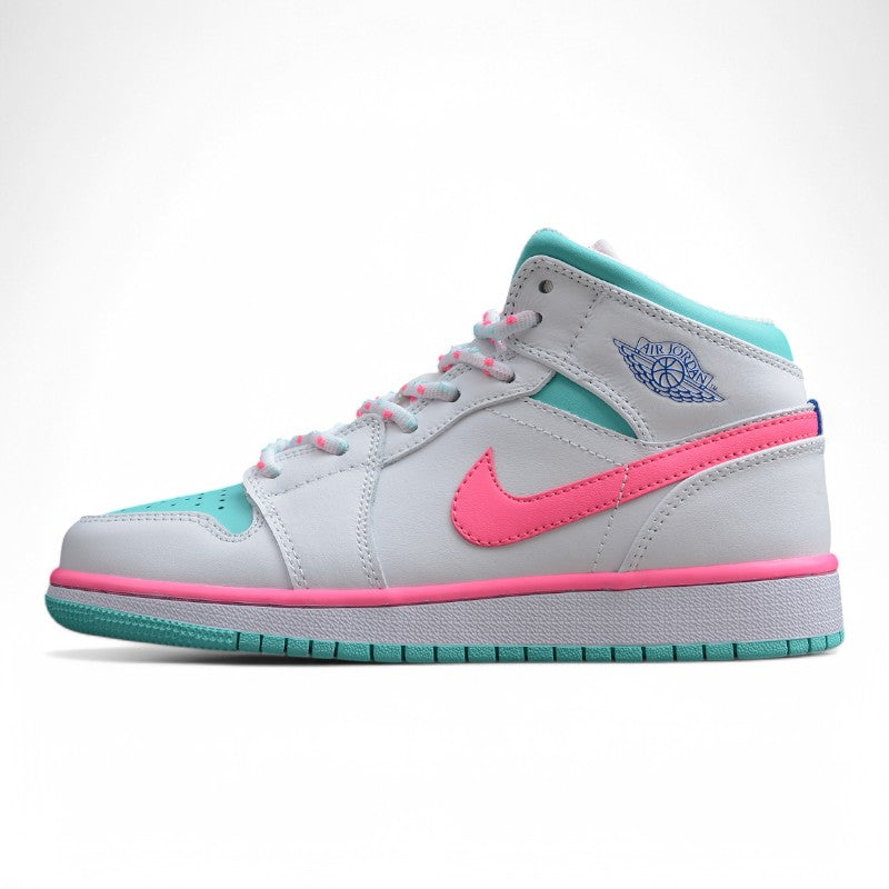 Air Jordan 1 Mid GS "Digital Pink"