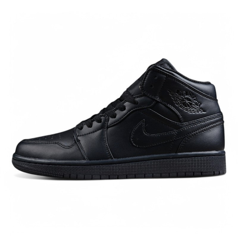 Air Jordan 1 Mid Premium – Triple Black