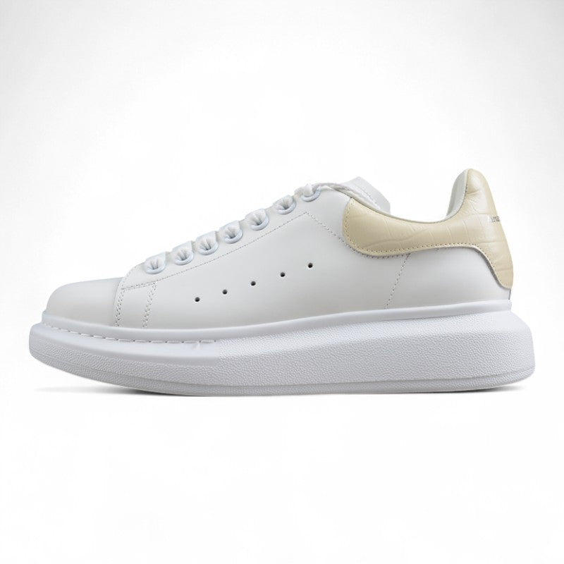 Alexander McQueen Oversized Sneaker in White/Beige - Best Reps Website 2025