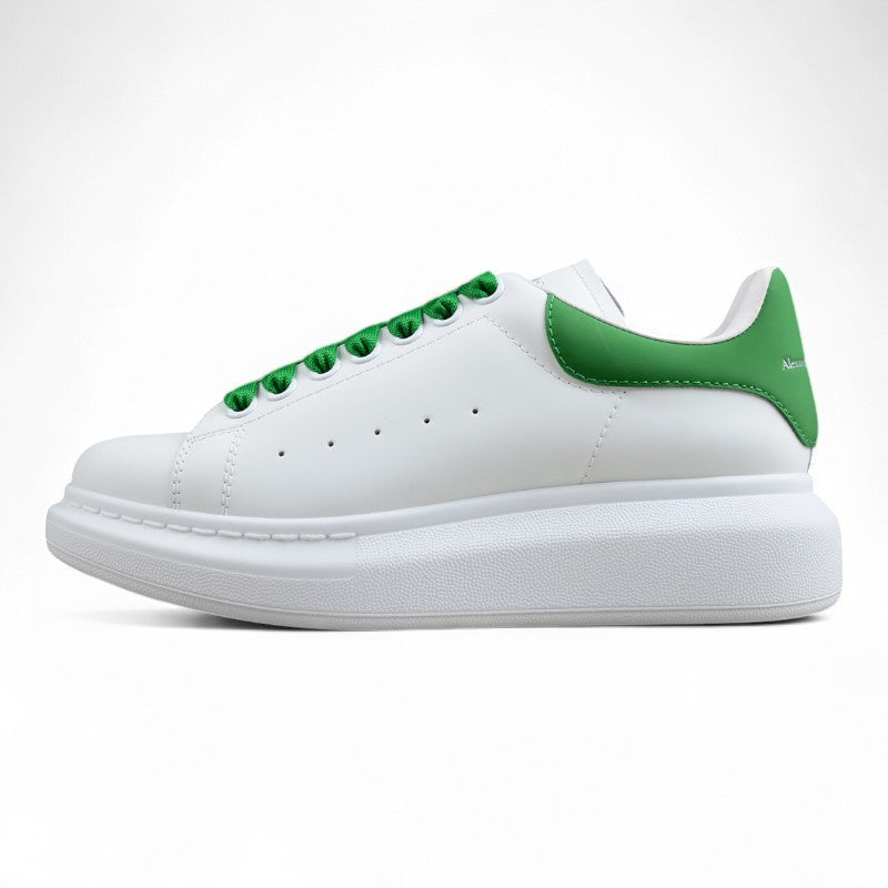 Alexander McQueen Oversized Sneaker in White/Green - Best Reps Website 2025