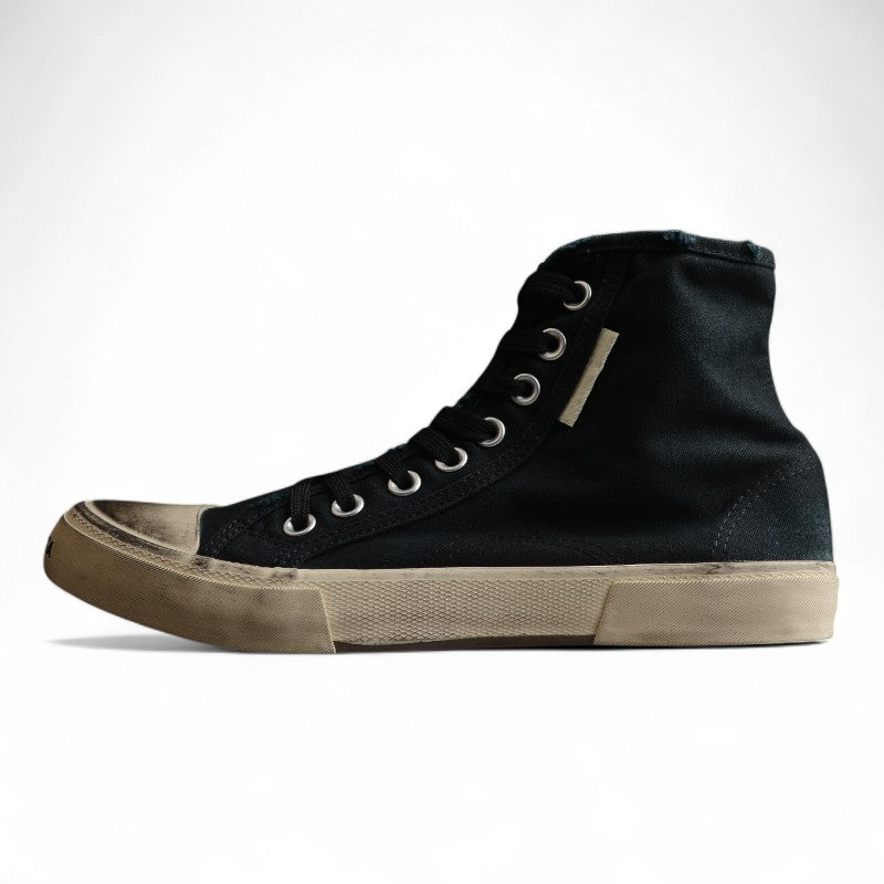 Balenciaga Paris High Top Canvas Sneakers – Black - Best Reps Website 2025