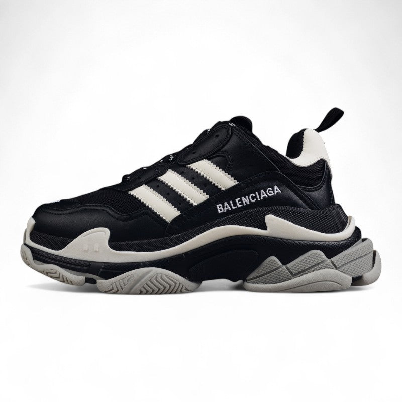 Balenciaga x Adidas Triple S – Black - Best Reps Website 2025