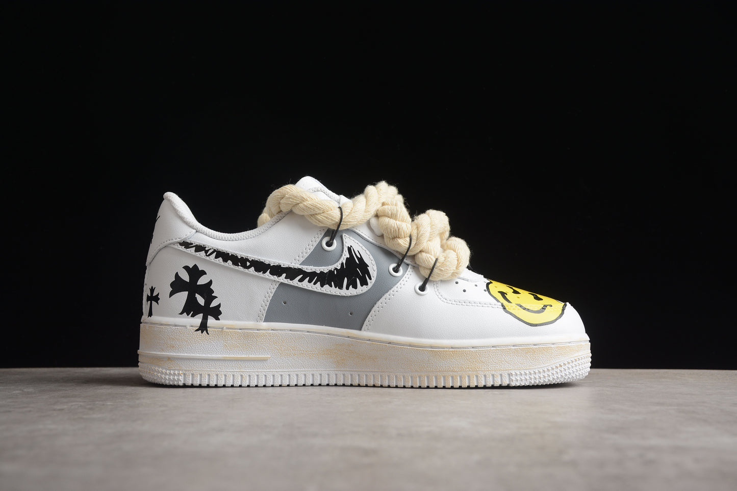 Custom Nike Air Force 1 Low "SMILE"