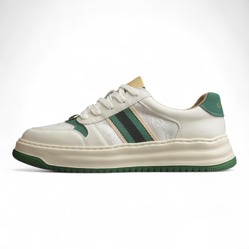 Gucci Chunky B Screener GG White/Green - Best Reps Website 2025