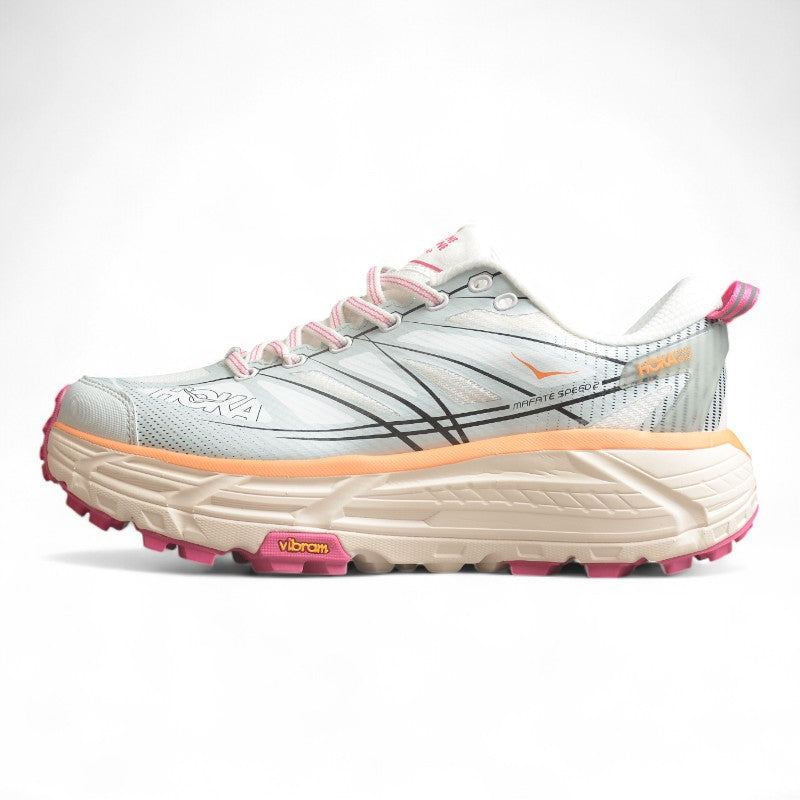 Hoka One One Mafate Speed 2 In Grey/Pink - Best Reps Website 2025