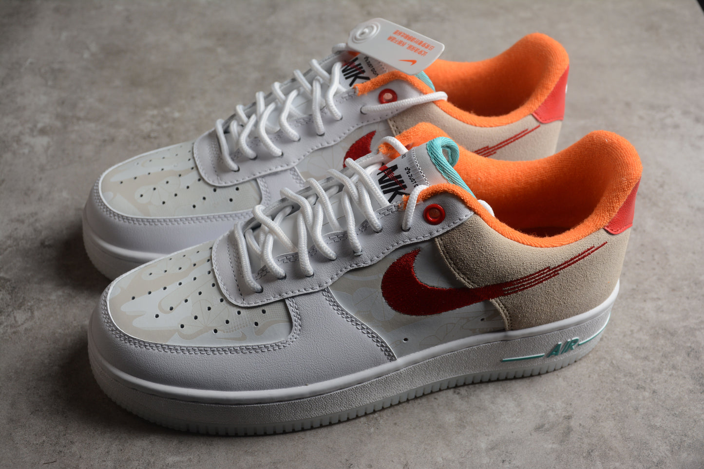 Nike Air Force 1 Low '07 PRM White/University Red