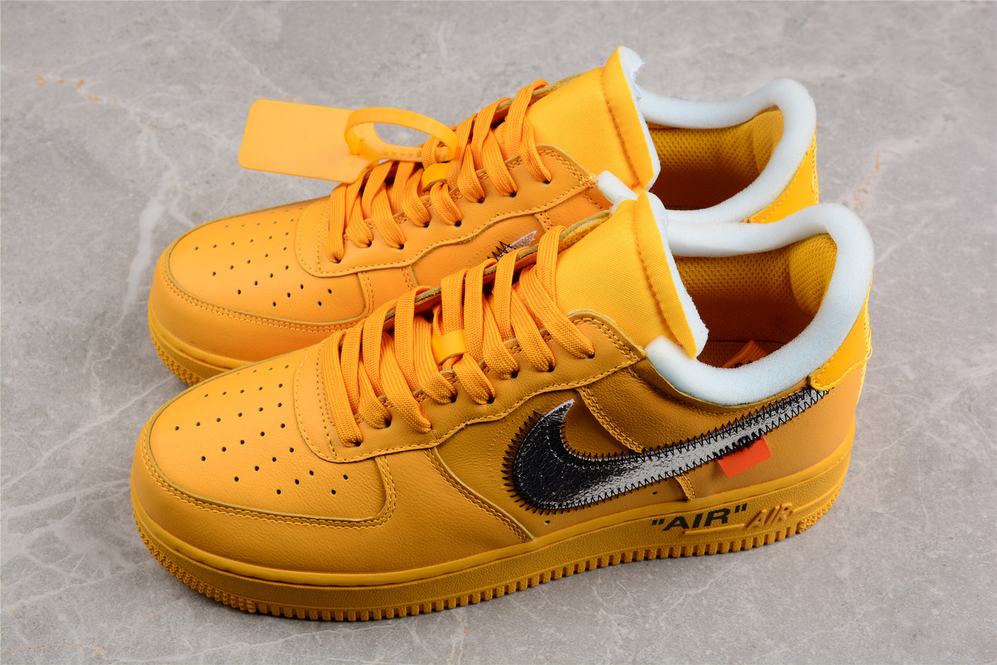 Nike Air Force 1 Low Off-White ICA University Gold