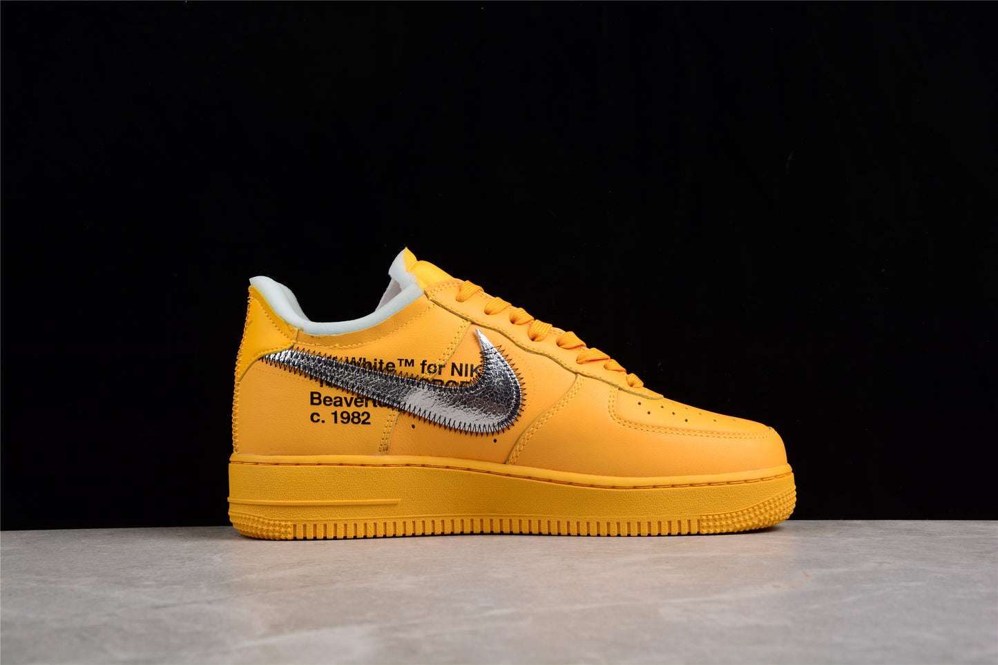 Nike Air Force 1 Low Off-White ICA University Gold