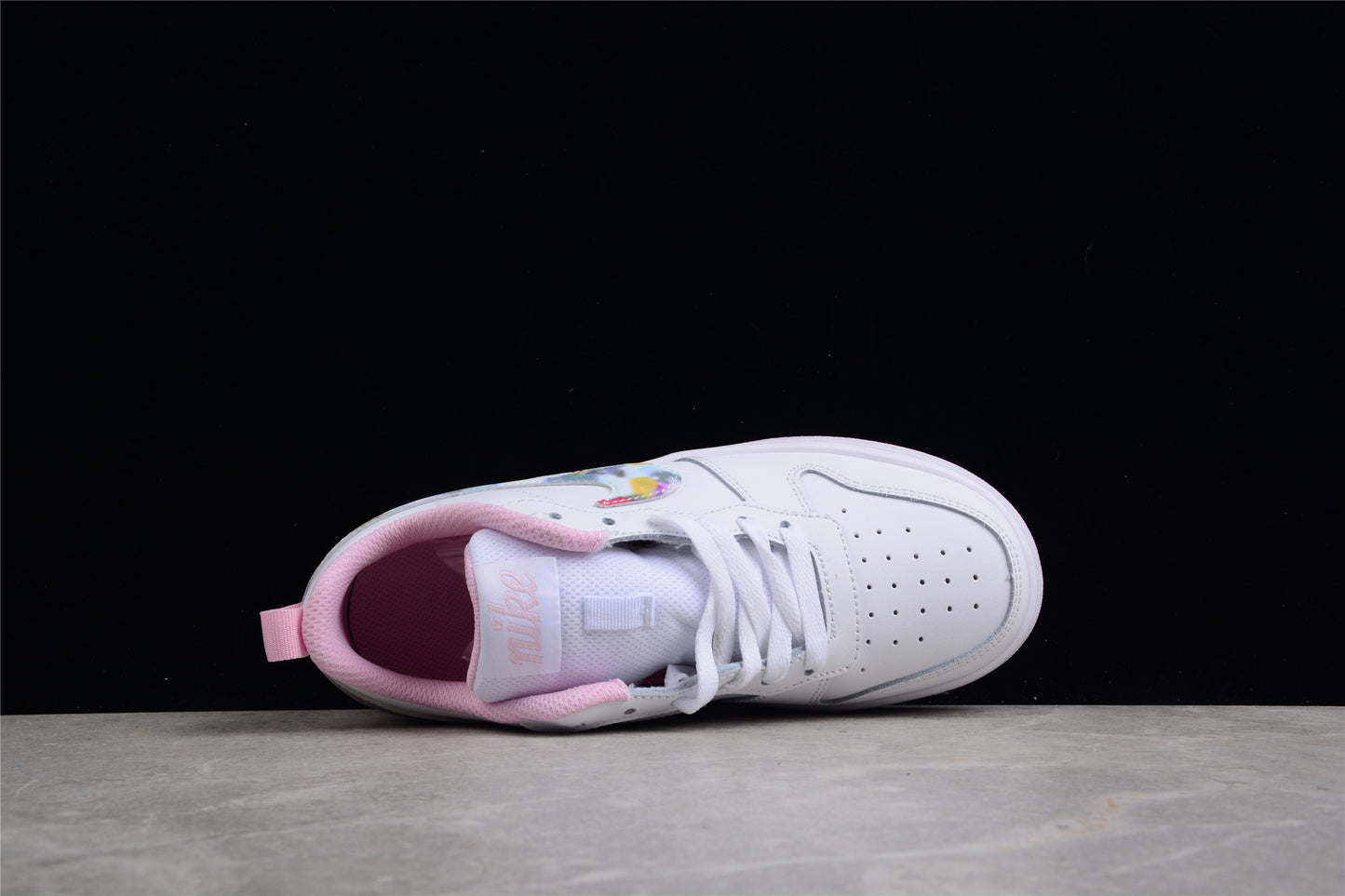 Nike Court Borough Low 2 SE GS 'Floral Swoosh'