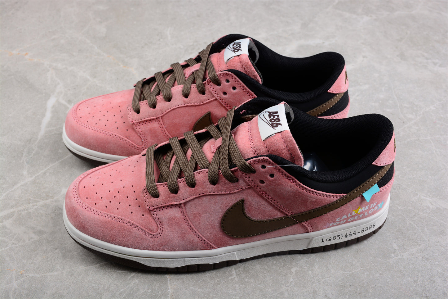Nike SB Dunk Low "Call Me If You Get Lost" Pink