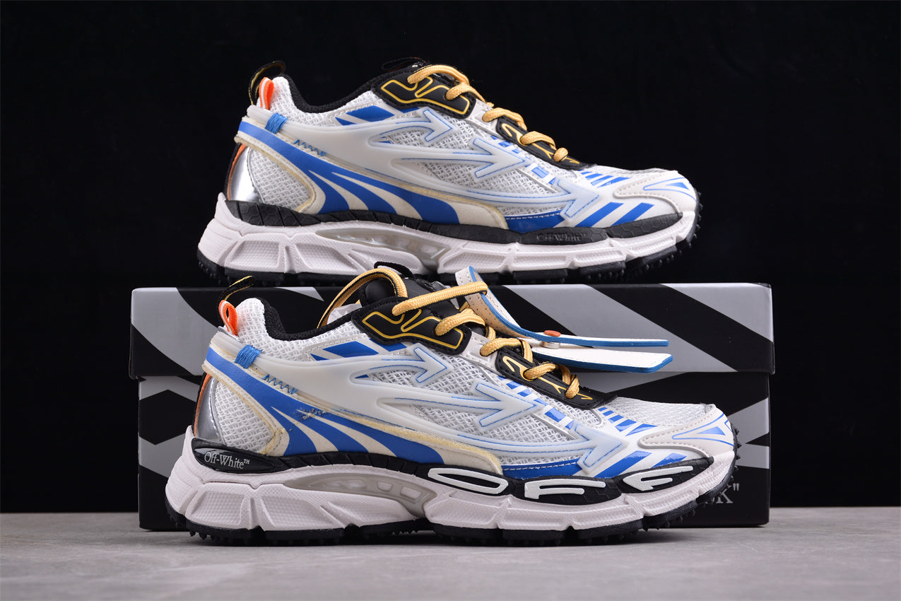 OFF-WHITE Be Right Back New York in White/Blue