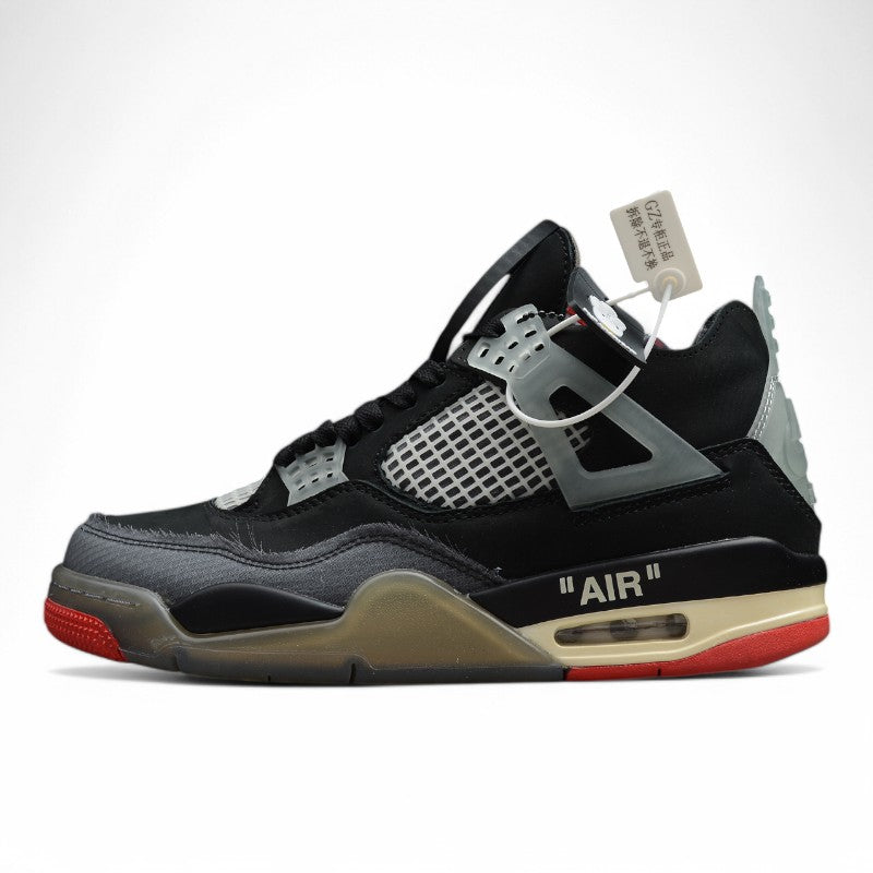 Off-White x Air Jordan 4 “Bred”