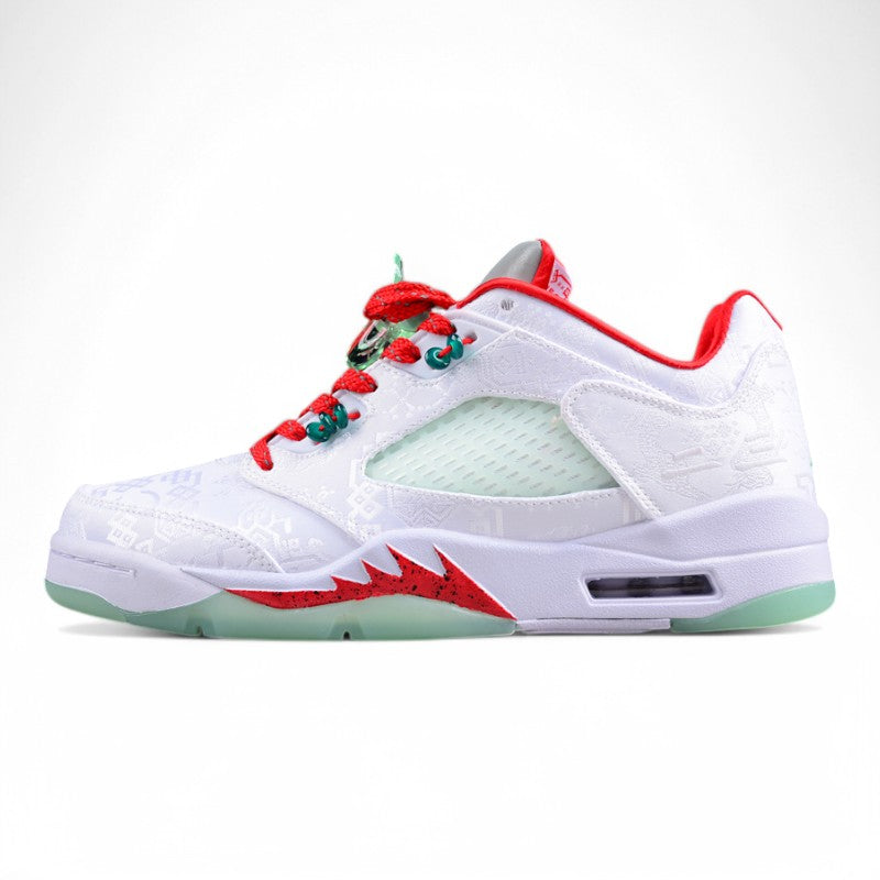 Tênis Nike Air Jordan 5 Low "White Silk"
