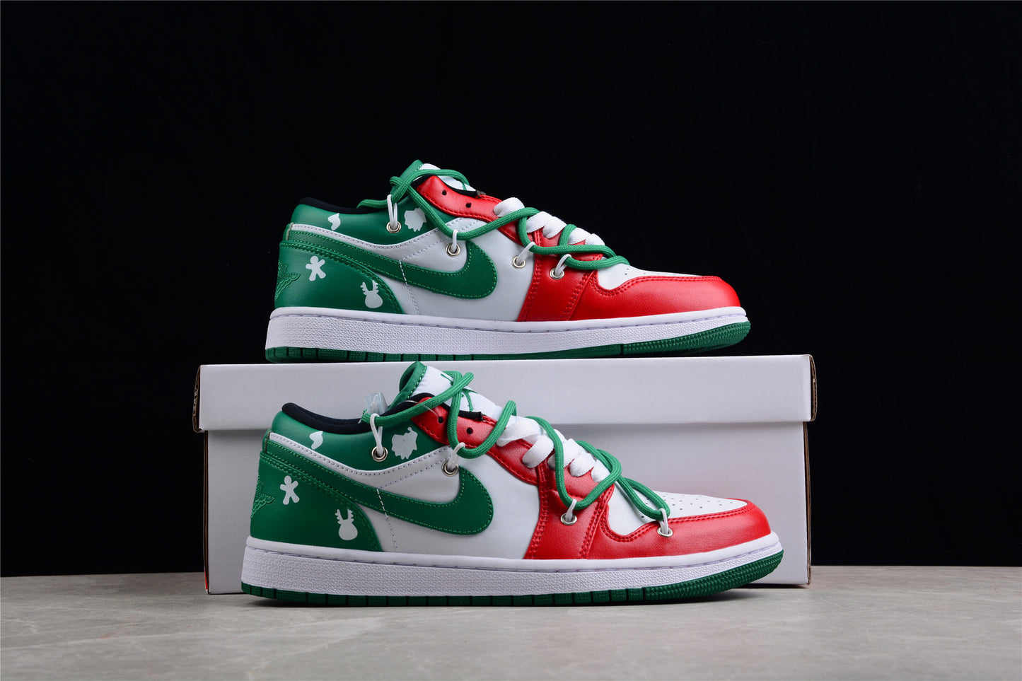 Air Jordan 1 Low "White/Stadium Green" (553558-129) - Best Reps Website 2025