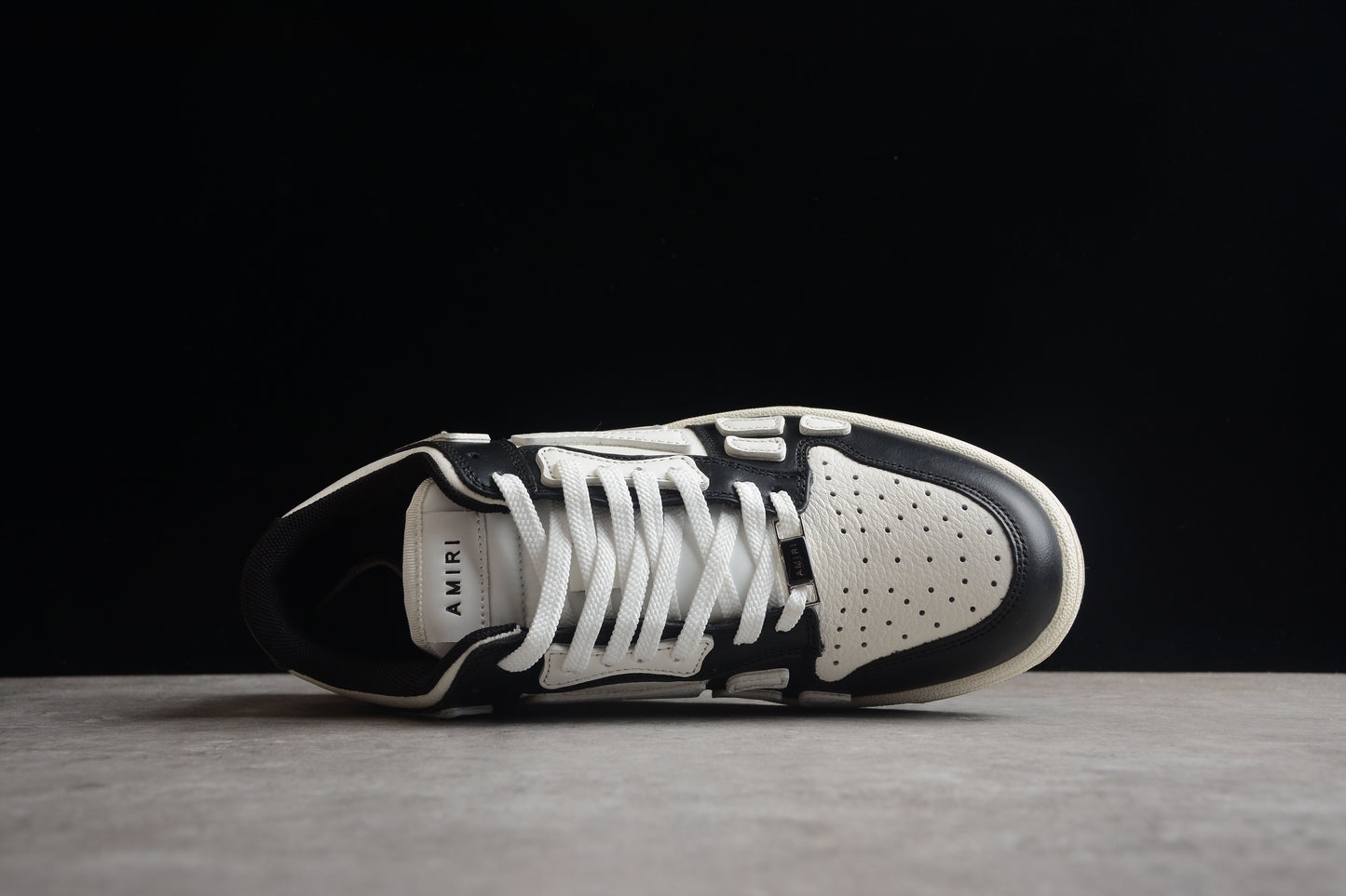 Amiri Skel Top Low 'Black White' - Best Reps Website 2025
