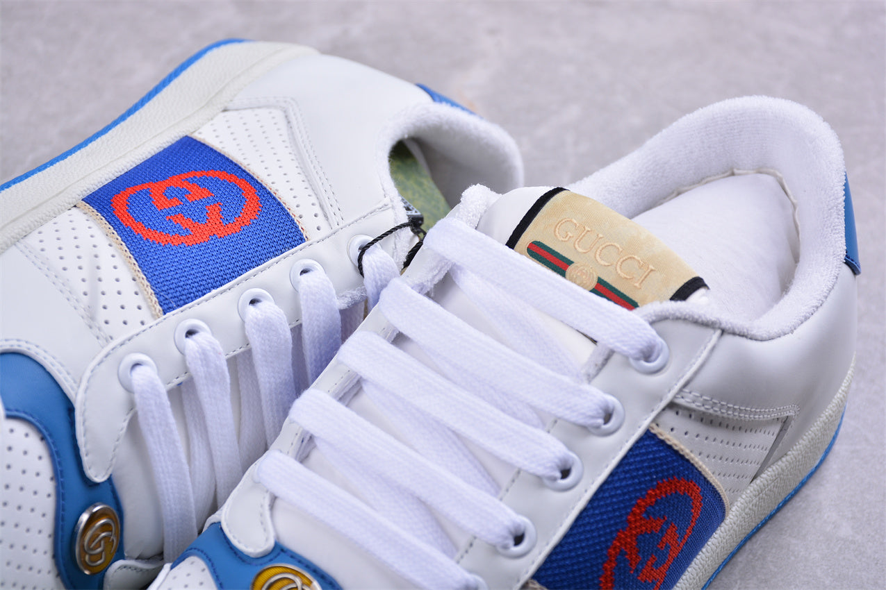 Gucci Screener White Blue - Best Reps Website 2025