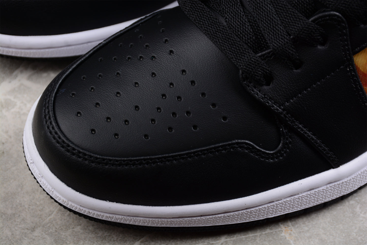 Nike Air Jordan 1 Low Hologram Sneakers Black/White - Best Reps Website 2025