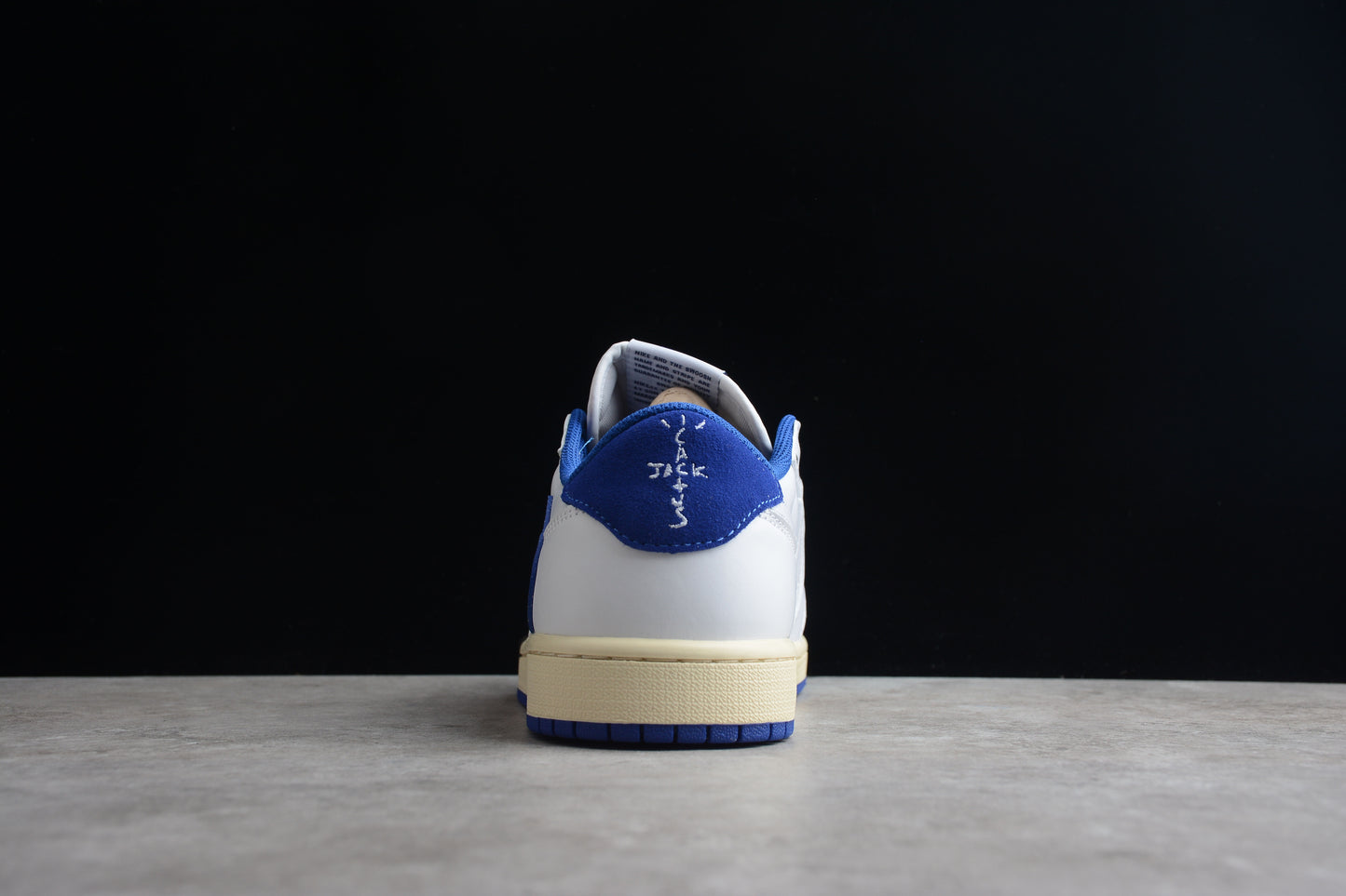 Travis Scott x Fragment x Nike Air Jordan 1 Low OG “Sail Military Blue” - Best Reps Website 2025