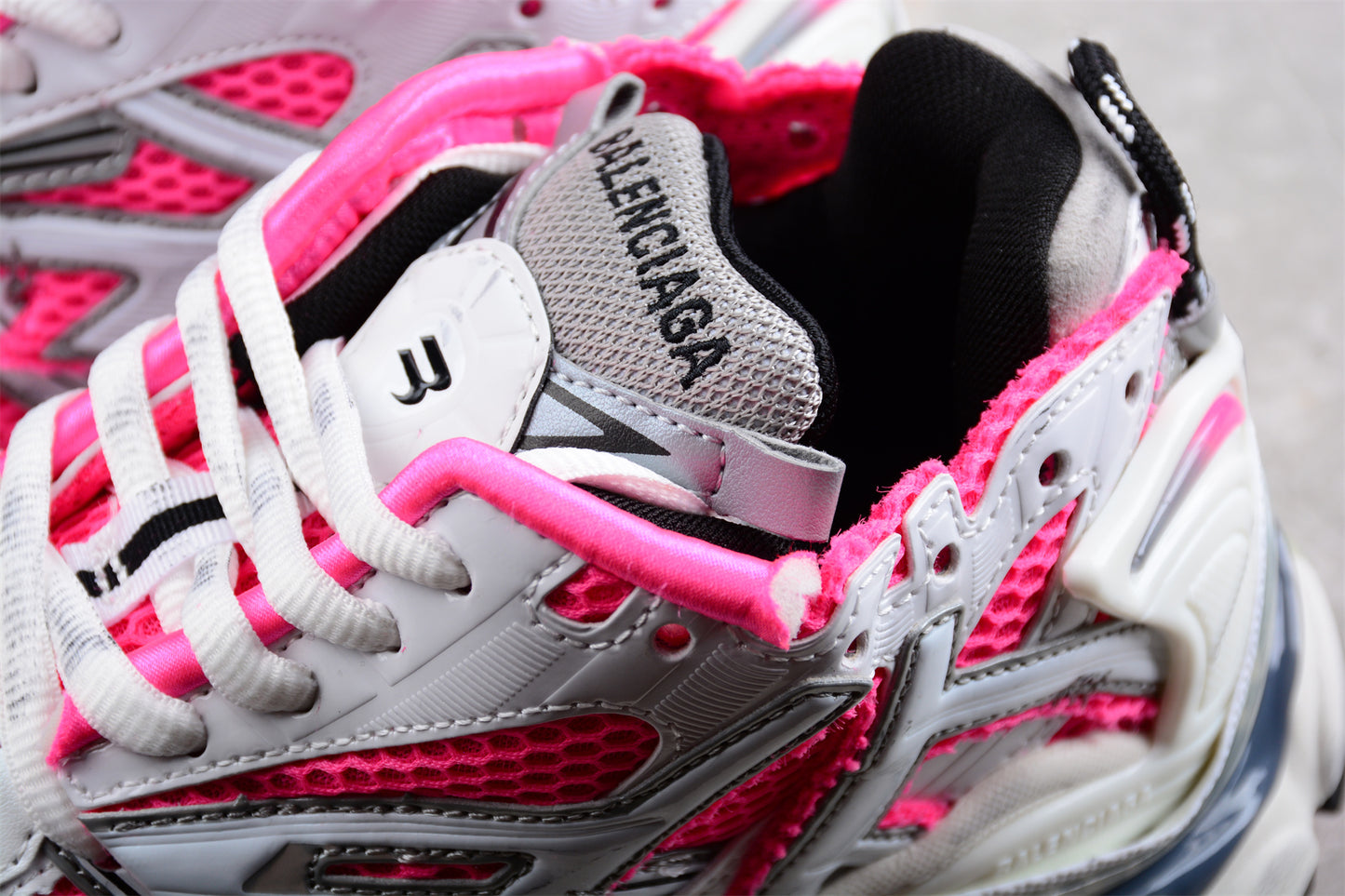 Balenciaga Runner Sneaker 'White Neon Pink' - Best Reps Website 2025