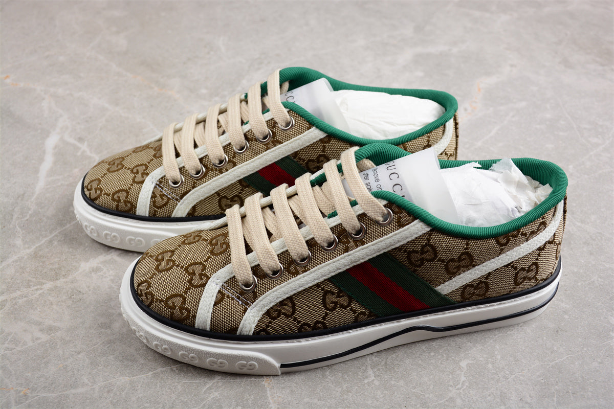 Gucci Wmns Tennis 1977 'Beige Ebony' - Best Reps Website 2025