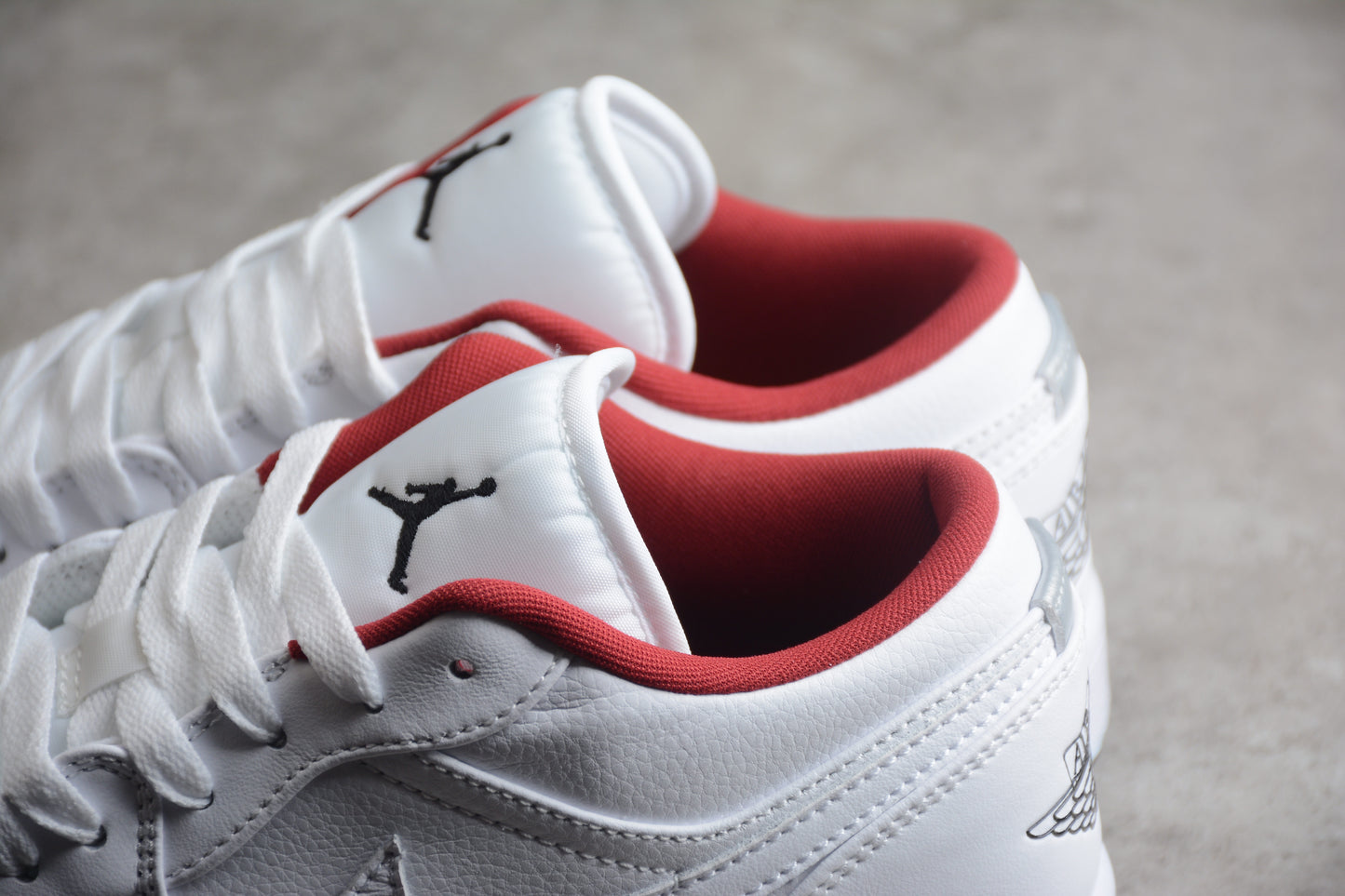 Jordan 1 Low White Gym Red Black (GS) - Best Reps Website 2025