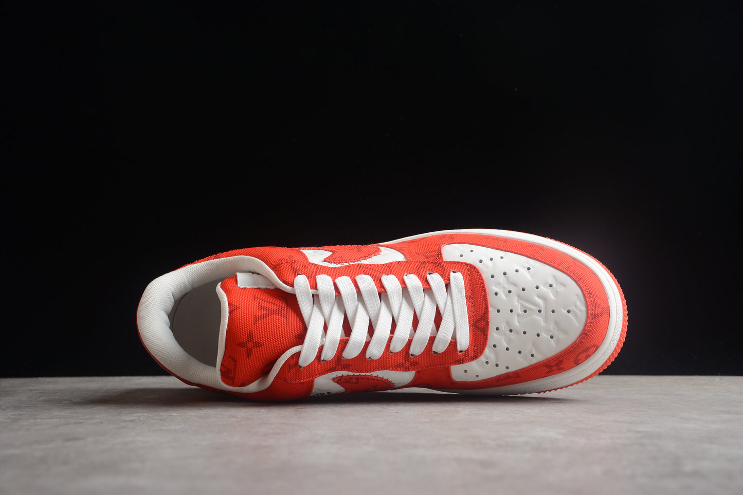 Louis Vuitton x Air Force 1 Low 'White Comet Red'