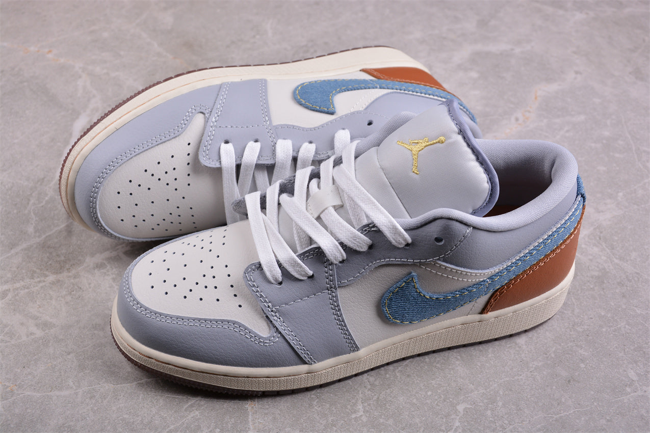 Nike Air Jordan 1 Low GS 'Denim Armory Blue' - Best Reps Website 2025