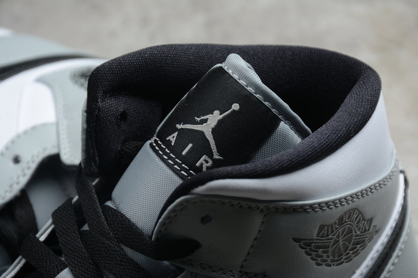 Nike Air Jordan 1 Mid "Light Smoke Grey" - Best Reps Website 2025