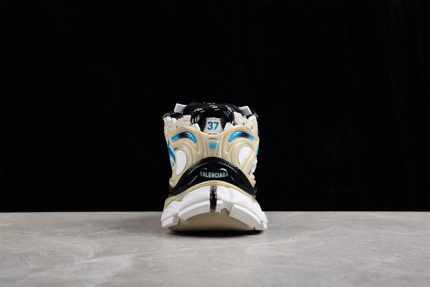 Balenciaga Runner – White/Beige/Blue - Best Reps Website 2025