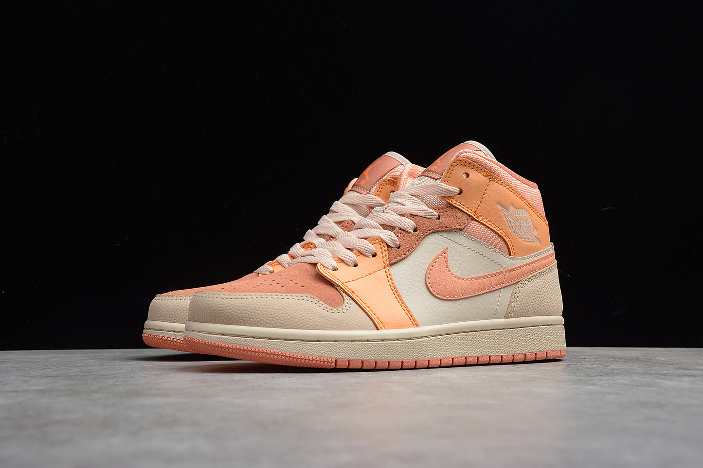 Nike Air Jordan 1 Mid "Apricot Orange" - Best Reps Website 2025